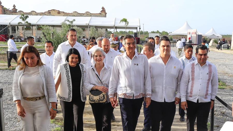Reconoce gobernador a las y los habitantes de Padilla por su aportación al desarrollo de Tamaulipas