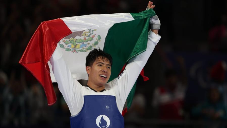 Luis Mario Nájera se convierte en subcampeón paralímpico en el para taekwondo