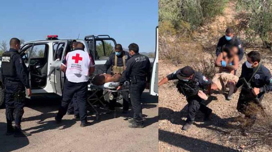 Rescatan cubano en desierto de Sonora