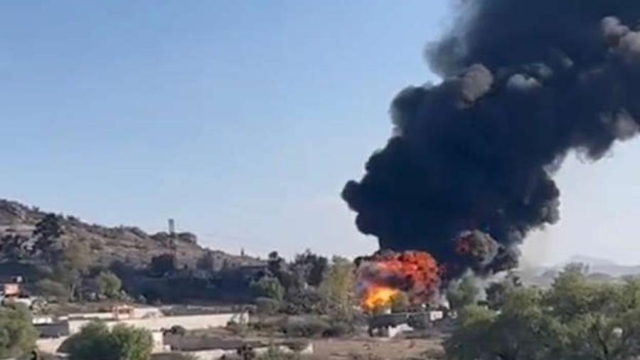 Incendio en ducto de Pemex deja al menos 3 trabajadores lesionados en Tula, Hidalgo