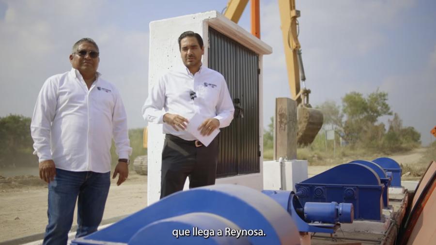 Reynosa acelera megaproyecto para garantizar agua y evitar inundaciones