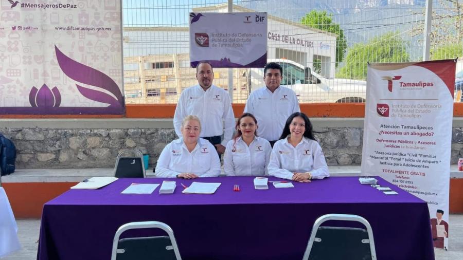 Brinda Instituto de Defensoría Pública de Tamaulipas más de 15 mil atenciones durante el primer semestre de 2025