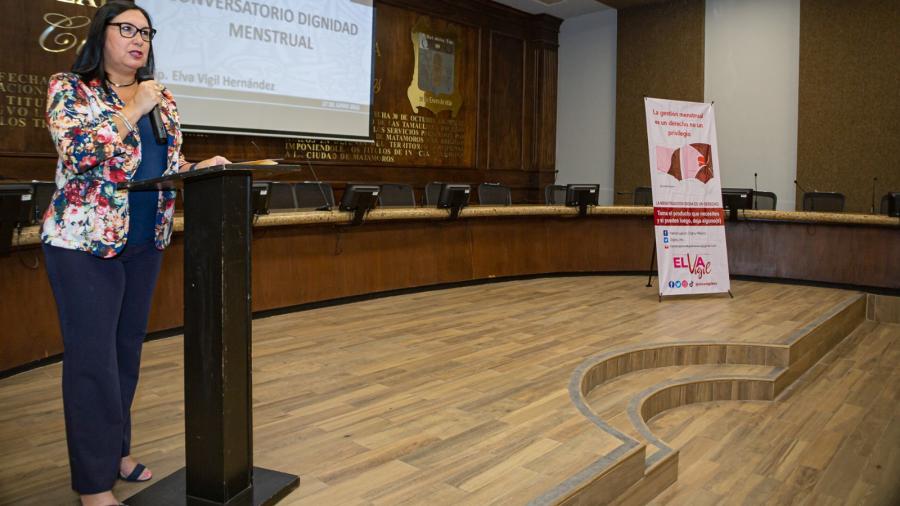 Realizan conversatorio sobre Dignidad Menstrual, resaltan implementación de licencias