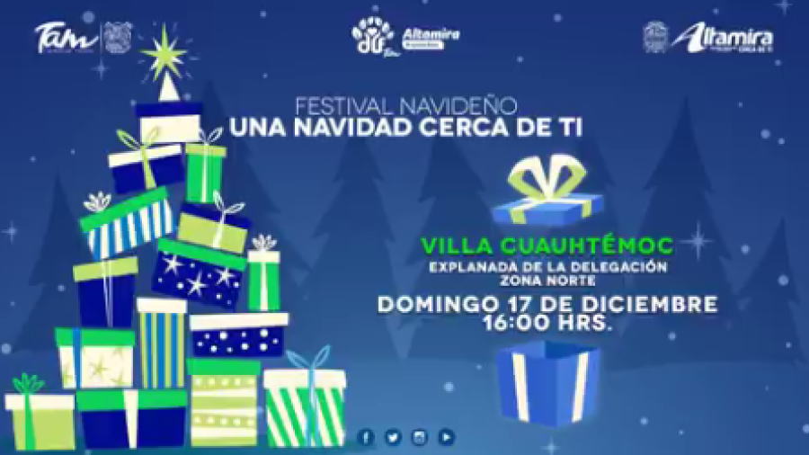 Invitan a Festival Navide&ntilde;o "Una Navidad Cerca de ti"