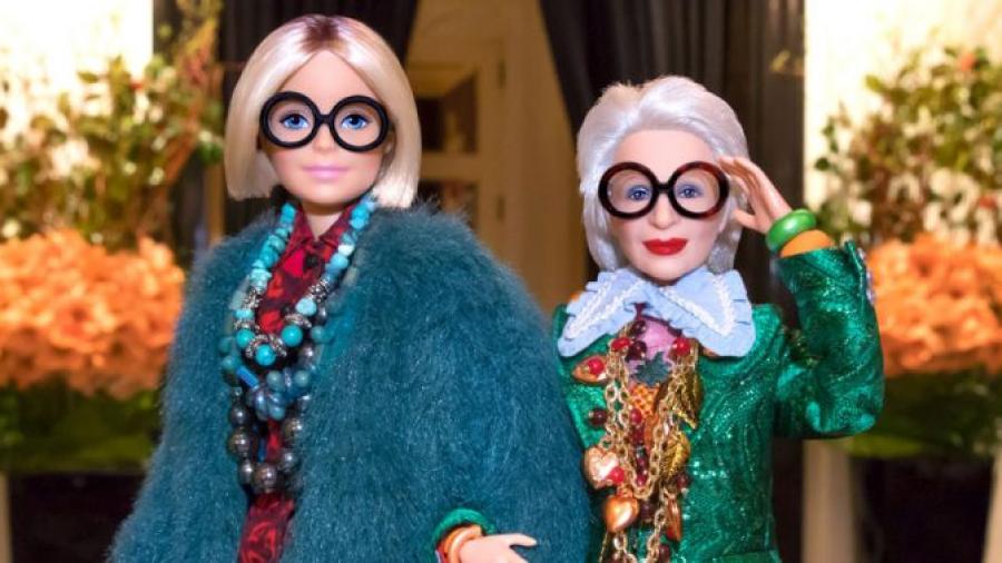 Iris Apfel es inmortalizada en una Barbie