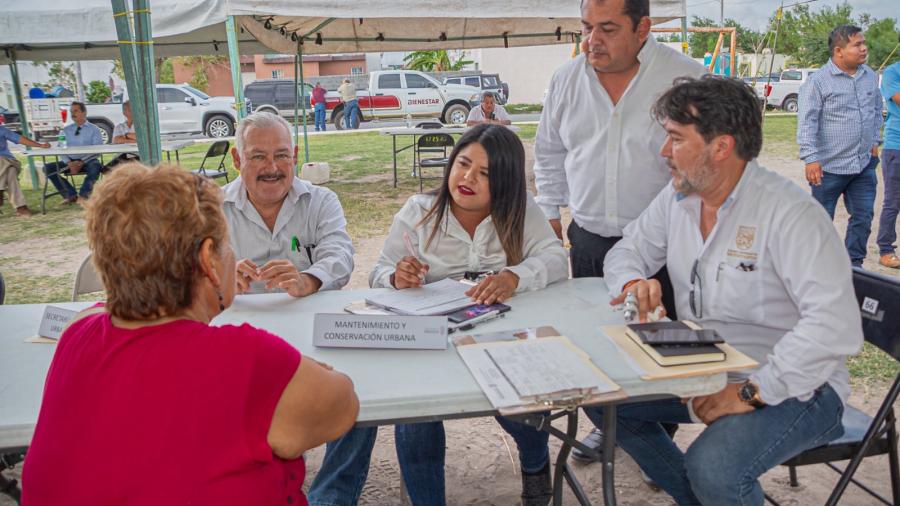Lleva Secretaría de Bienestar Social brigada asistencial a Palmares; cientos de familias reciben beneficios