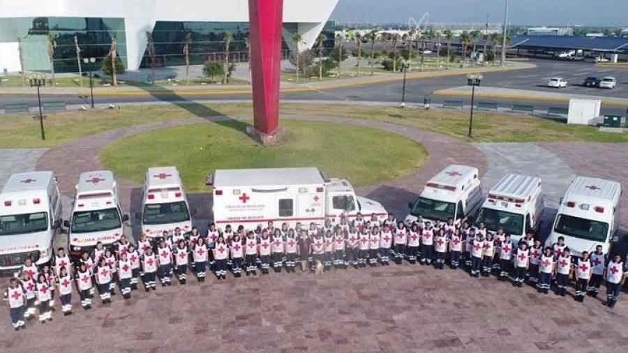 Cruz Roja Mexicana despliega a 33 voluntarios a Houston 