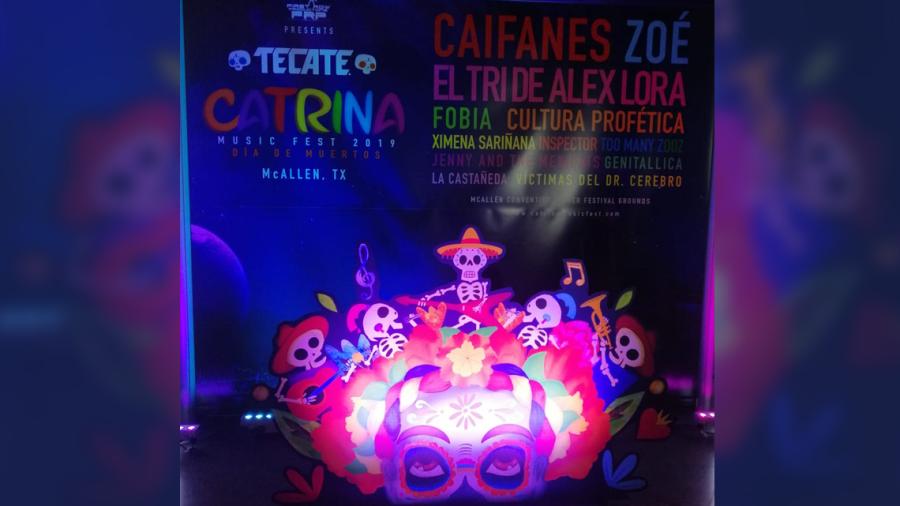 Revelan el 'line-up' para el Catrina Music Fest 2019