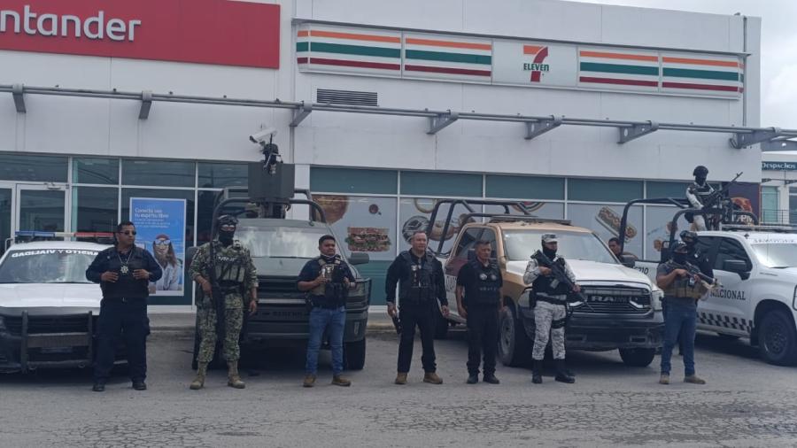 Participa Guardia Estatal en operativo interinstitucional en autopista Monterrey-Reynosa
