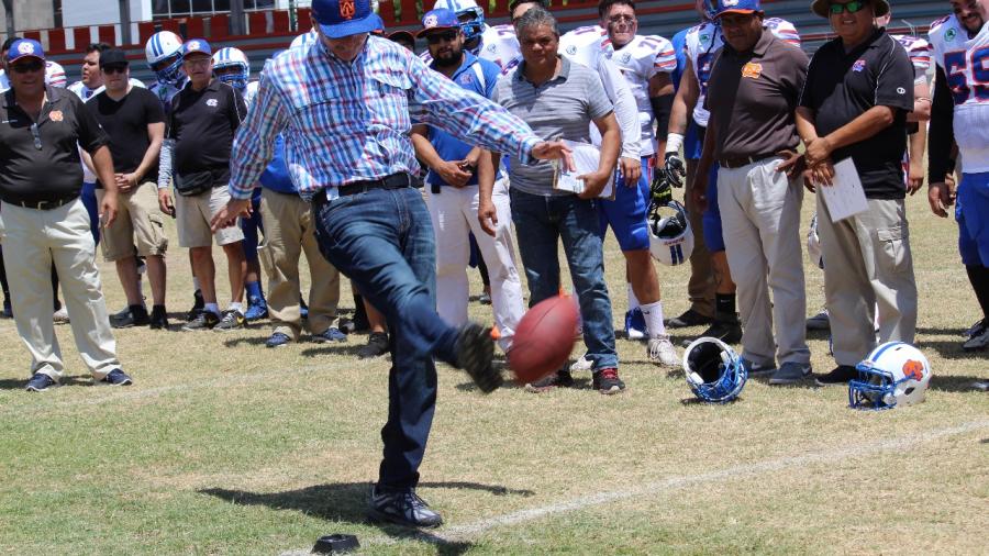Inaugura Rector de la UAT, Temporada 2018 de Liga Mayor