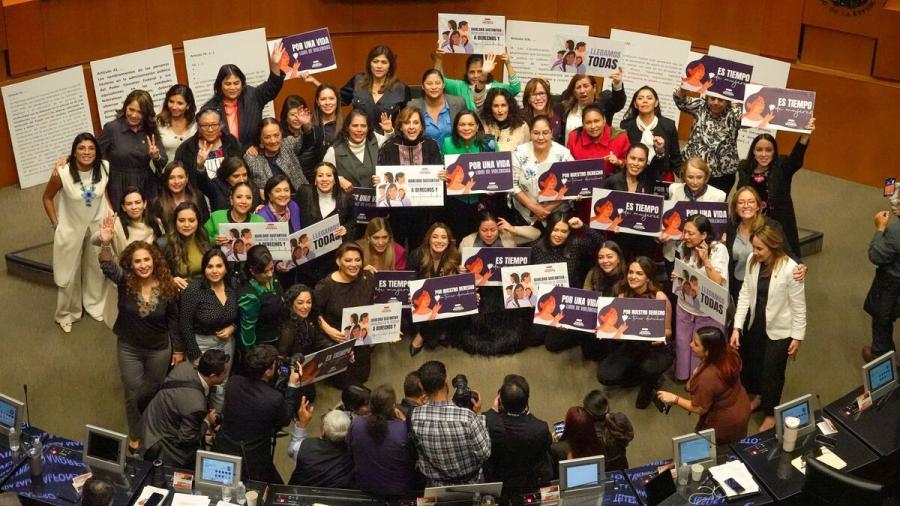 Senado aprueba reforma para garantizar la igualdad sustantiva de mujeres