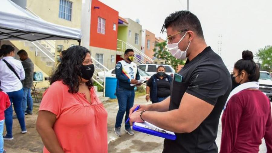 “DIF Reynosa en Tu Casa” cerca de las familias de Rincón de las Flores