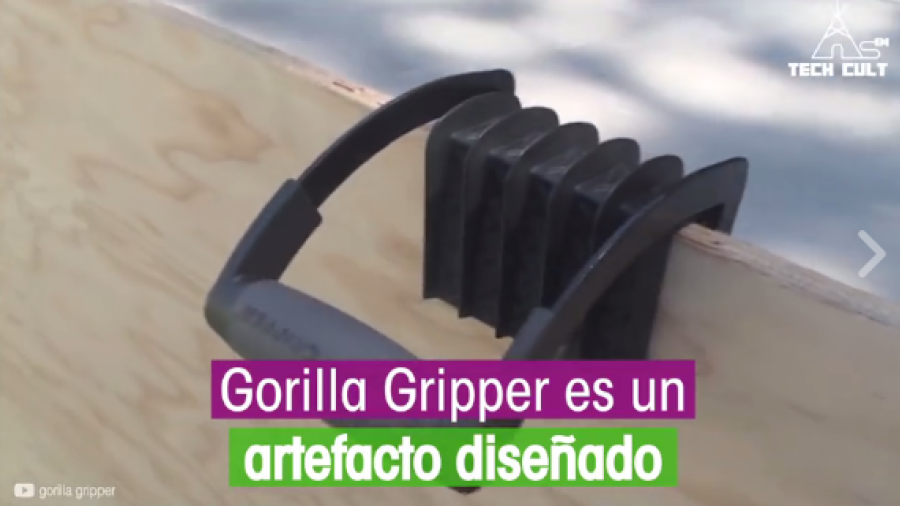 Llega "Gorilla Gripper" al auxilio de tu espalda