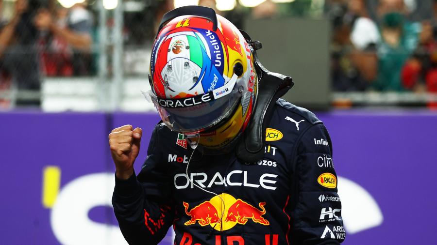 Checo Pérez sube al podio en Australia