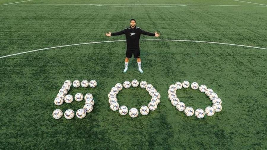 Con su gol 500, Luis Suárez donará 500 balones a equipos juveniles