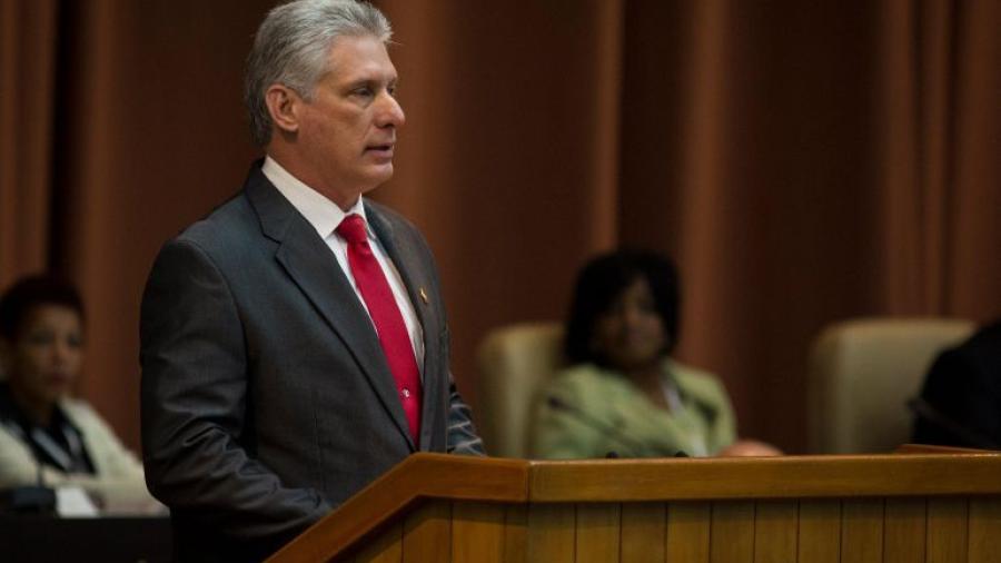 Parlamento de Cuba designa a Díaz-Canel como presidente de la República