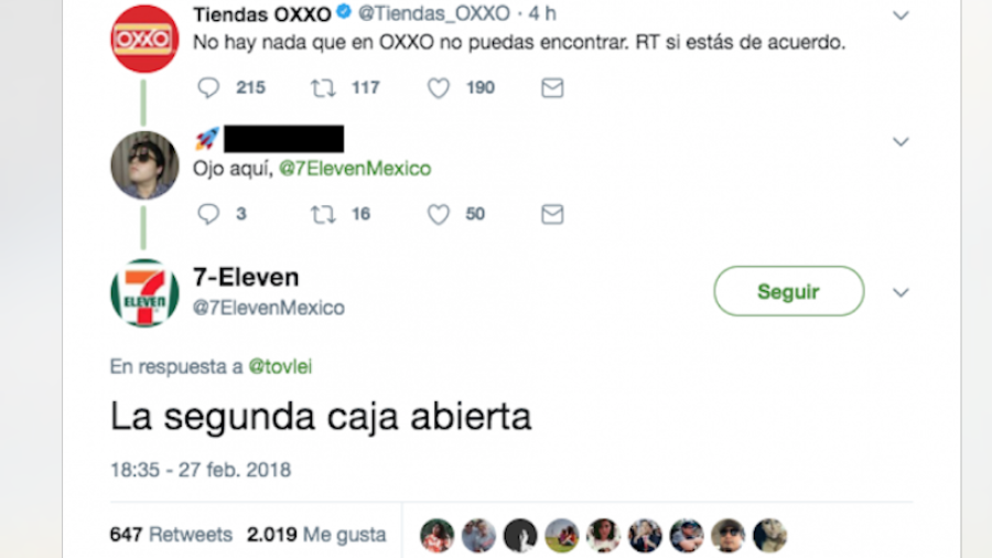 El trolleo de 7-Eleven a Oxxo y los memes