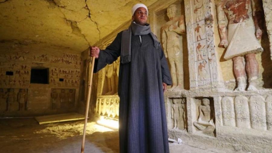 Encuentran tumba de hace 4 mil 400 años en Egipto