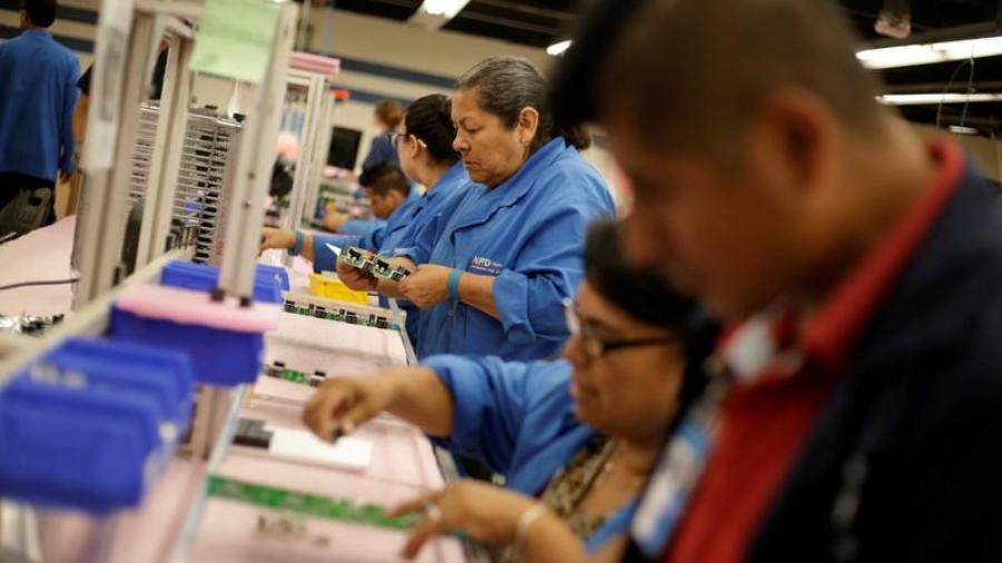 Actividad industrial sufre caída de 3.4% en el mes de marzo