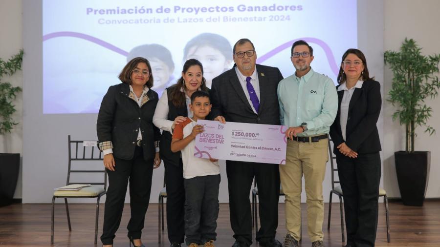 Premia DIF Tamaulipas a las organizaciones ganadoras de la convocatoria Lazos del Bienestar 2024