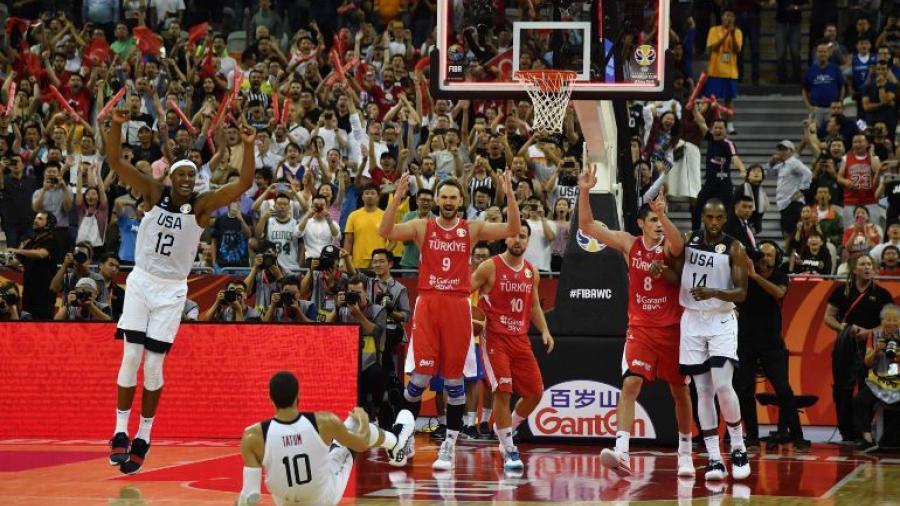 EUA vence de manera agónica a Turquía en el Mundial de FIBA 