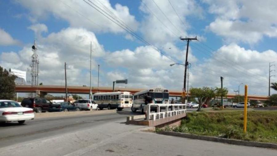 Se registran bloqueos en Matamoros