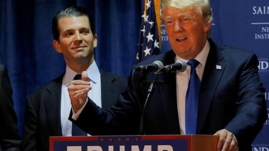 Revelan identidad de otro asistente en reunión Trump Jr