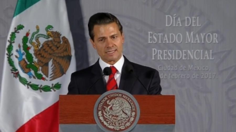 Peña Nieto convoca a defender el desarrollo del país