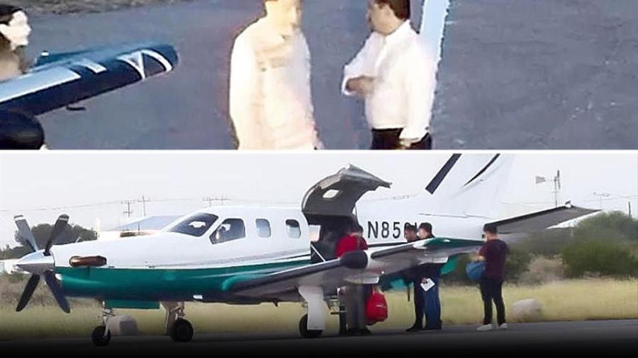 ¡Agustisimo! Noroña realiza gira en avión privado
