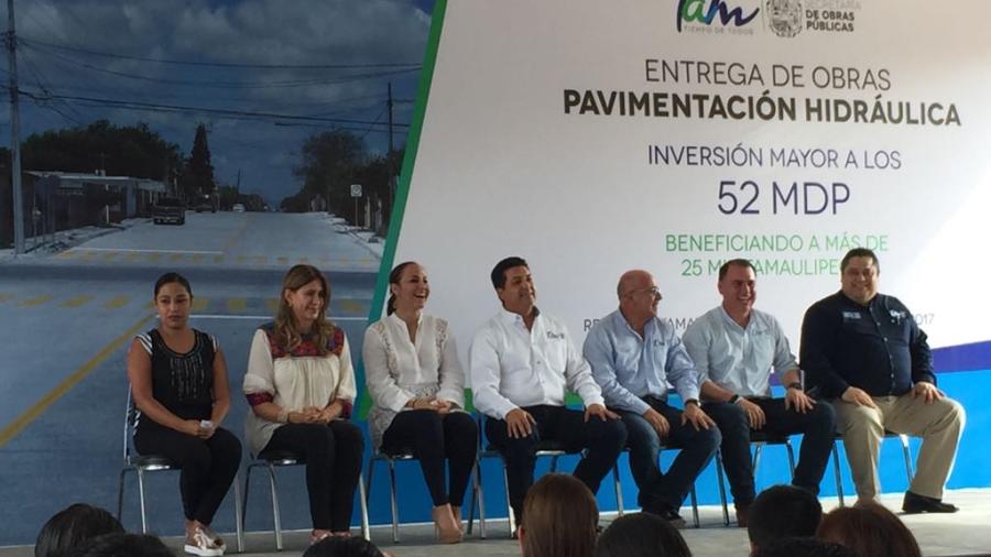 Con 17 pavimentaciones beneficia CDV a 25 mil reynosenses