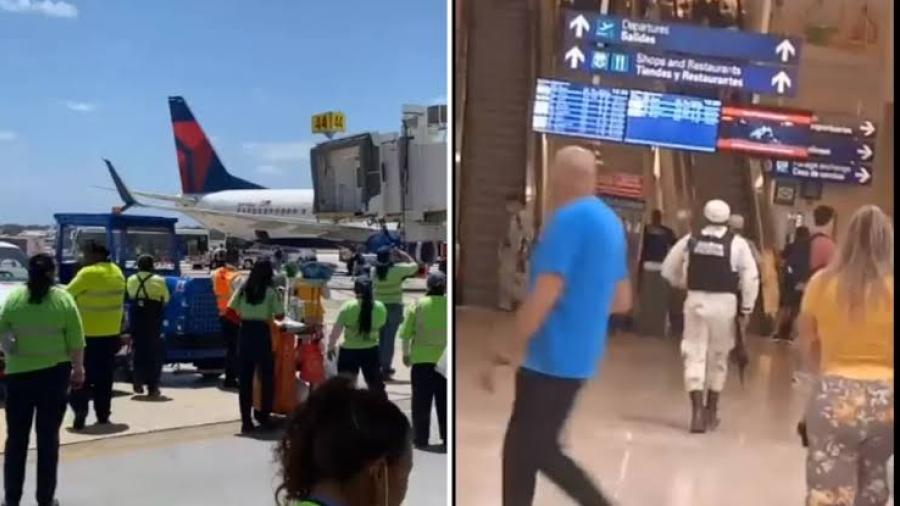 Descartan autoridades detonaciones en la Terminal 3 del Aeropuerto Internacional de Cancún 