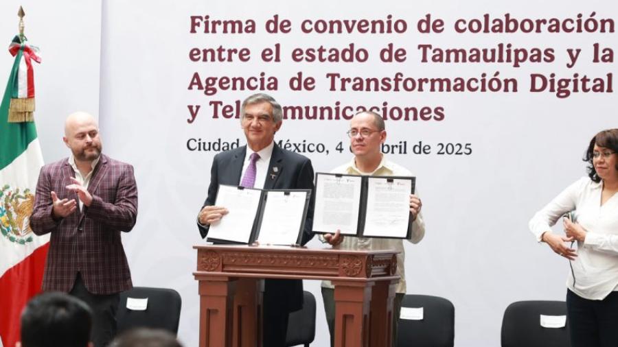 Designa gobernador de Tamaulipas a Edwin Tuexi Amaro como Autoridad Local de Simplificación y Digitalización