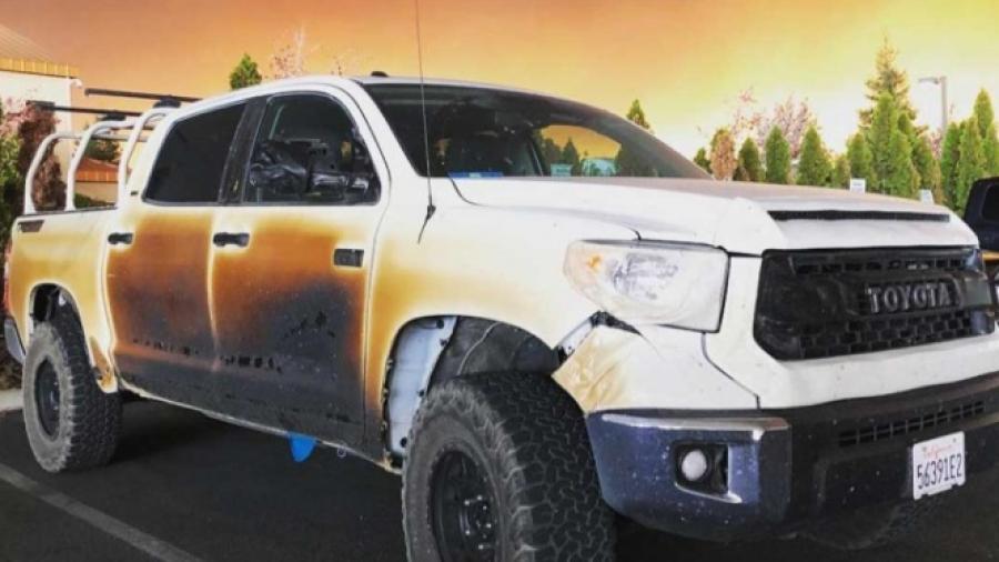 Pierde su camioneta tras apoyar en incendios y la marca le regala una