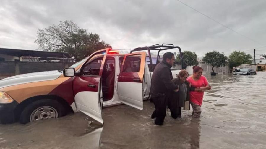 Activa SSPT Plan Tamaulipas para atender a población afectada por tormenta tropical “Barry”