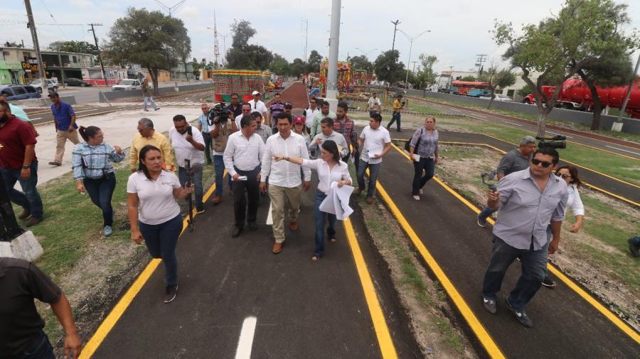  Supervisa alcalde Mario López obras por más de 30 mdp en beneficio de matamorenses