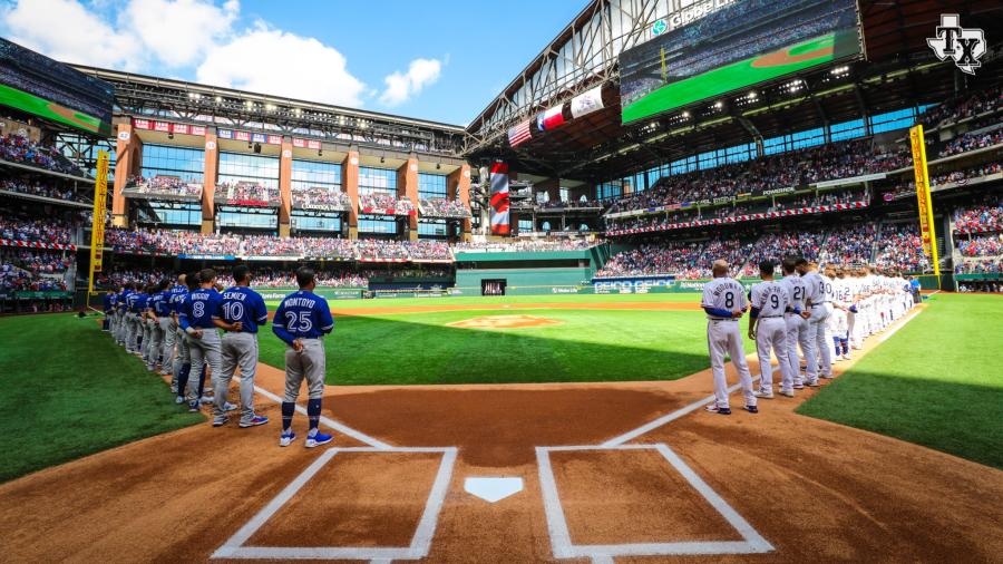 Rangers de Texas son los primeros en contar con estadio lleno en la MLB