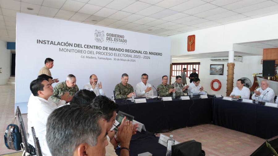 Garantiza Américo Seguridad durante las elecciones en Tamaulipas