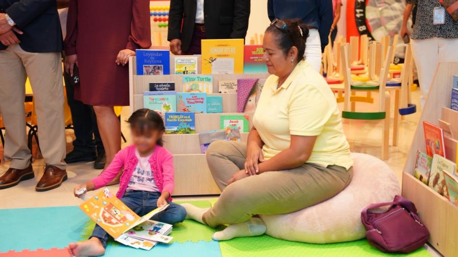 Inauguran en Nuevo Laredo primer espacio amigable con enfoque de infancia y Bebeteca de todo Tamaulipas
