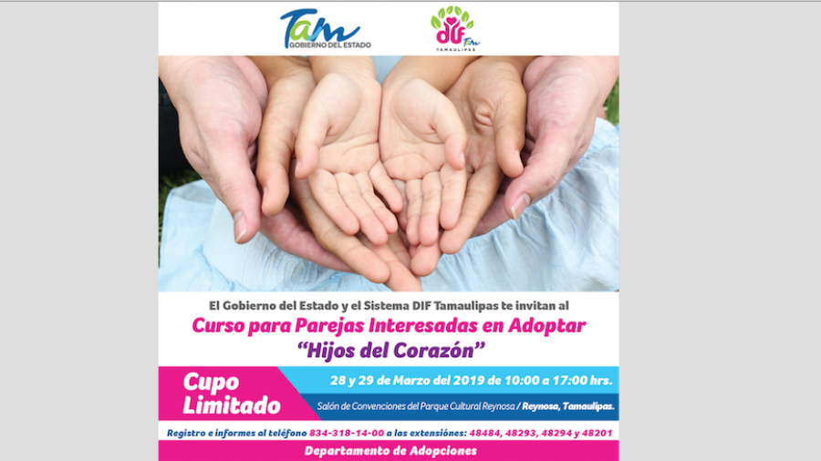 DIF invita al curso Hijos del Corazón a matrimonios del norte del estado