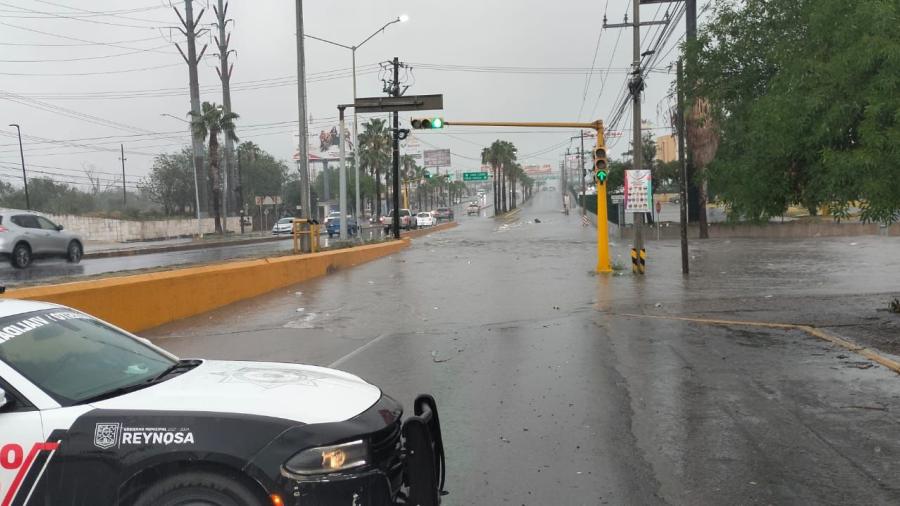 Atendió Gobierno de Reynosa puntos críticos para evitar inundaciones 