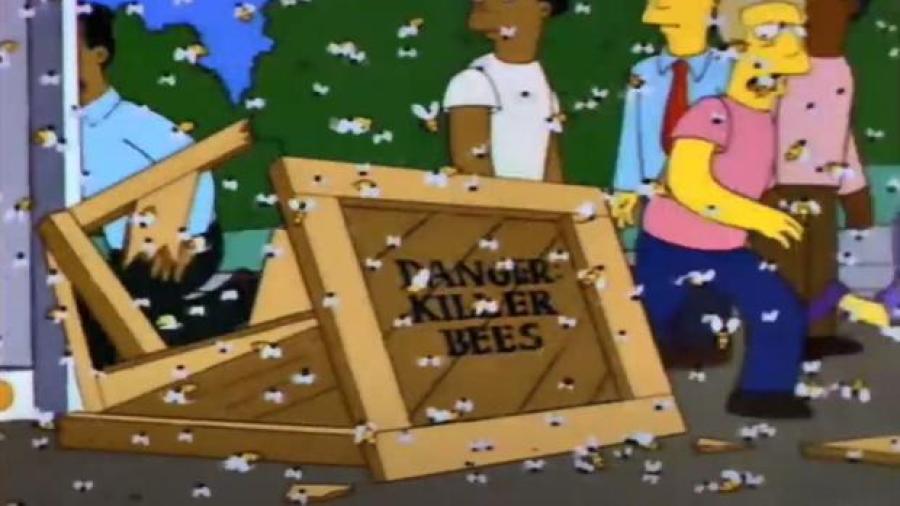 ¡Lo vuelven a hacer! Simpson predicen el futuro con las “abejas asesinas”