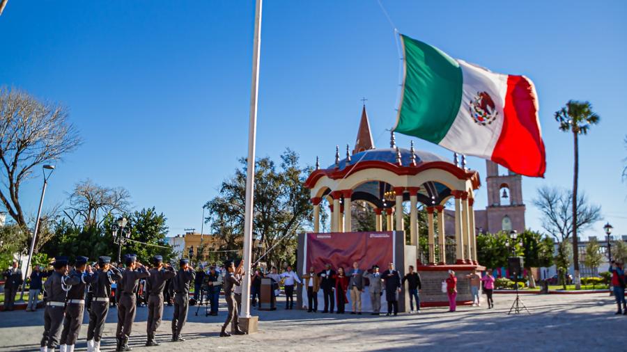 Conmemoran 107 aniversario de la promulgación de la Constitución de 1917 