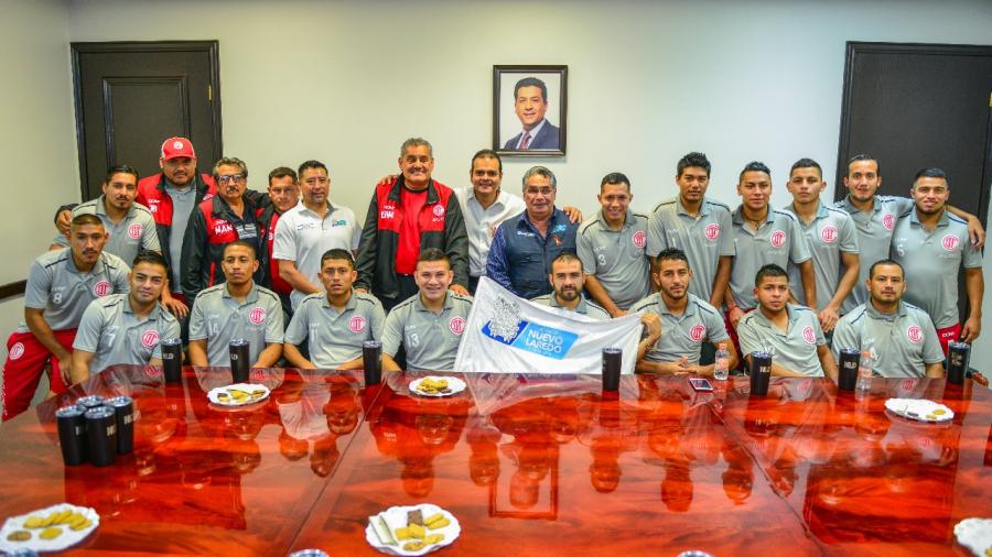 Da Alcalde bienvenida al campeón estatal de Copa Telmex
