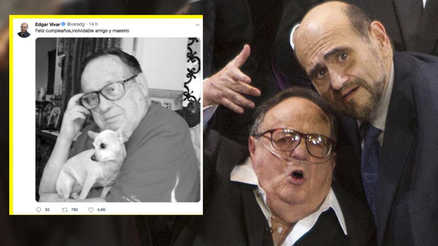 El 'señor Barriga' recuerda el cumpleaños de 'Chespirito'