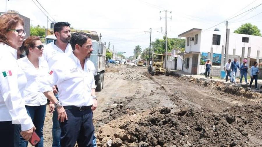 Proyecta Gobierno de Madero. más obra hidrosanitarias