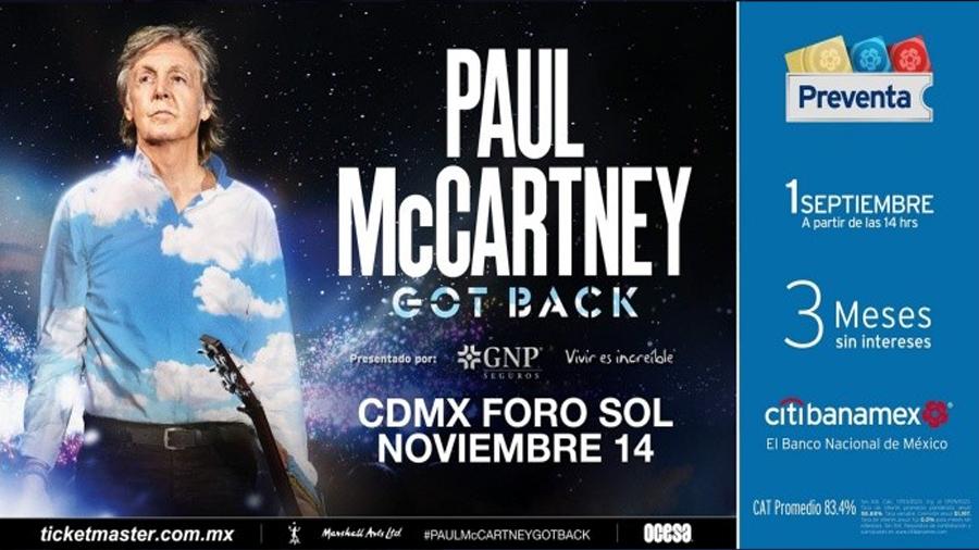 Paul McCartney vendrá a México en 2024