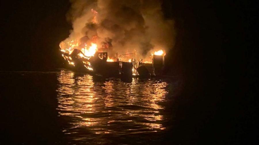 34 desaparecidos tras incendio de barco en California