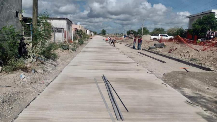 Construye Gobierno de Reynosa pavimentación hidráulica de más de 27 MDP