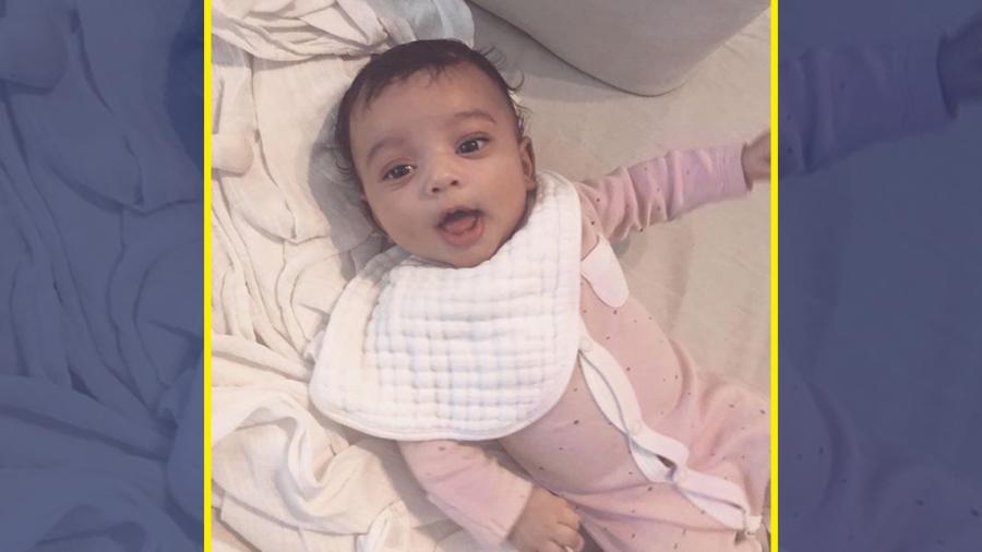 Kim Kardashian sube foto de su hija, Chicago West