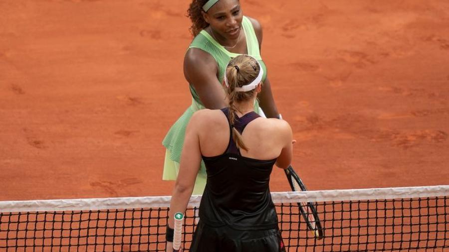 Eliminan a Serena Williams en octavos de final de Roland Garros
